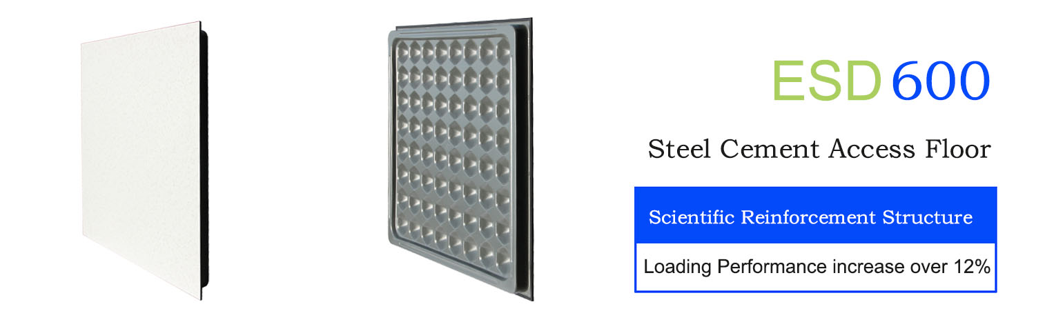 F-Trim anti-static Steel Access Floor